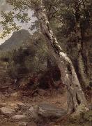 Asher Brown Durand A Sycamore Tree,Plaaterkill Clove Germany oil painting artist